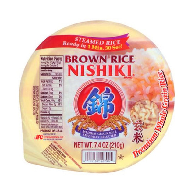 日本NISHIKI锦 特选健康糙米即食饭 210g