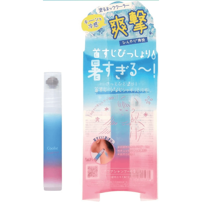 Summer cooling roll-on fragrance deodorant