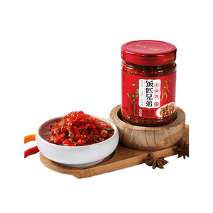【中國直郵】 飯匹兄弟 湖南農家自製香辣彩椒醬下飯菜拌飯辣醬190g*1瓶