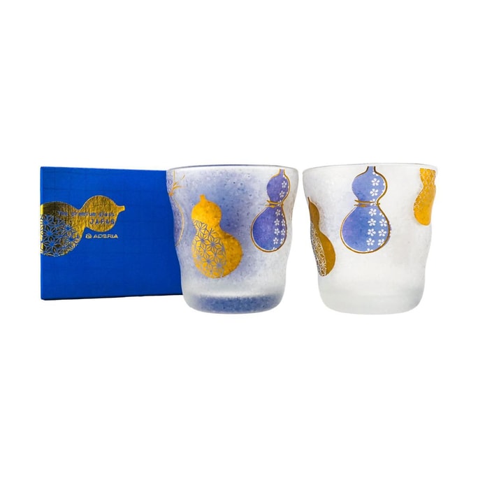 ADERIA The Premium Nippon Taste Rokudan Glass Set 90ml+90ml