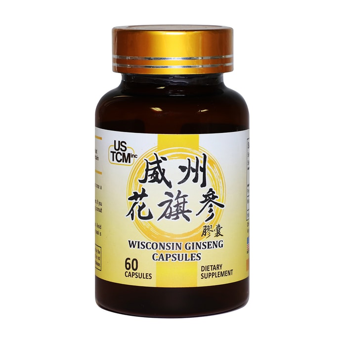 USTCM 威州花旗参胶囊 60粒