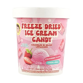 Freeze Dried Ice Cream Strawberry Candy,1.75 oz