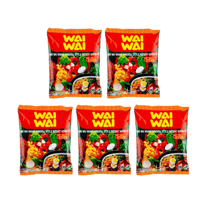 【Value Pack】Instant Noodles, 2.12 oz*5 Packs