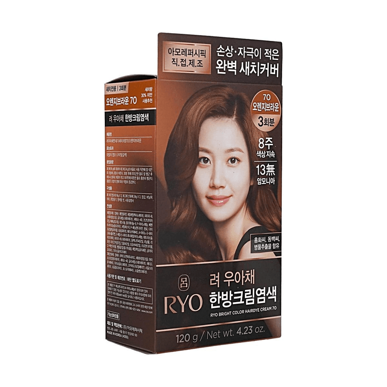 Coloration Cheveux Brun Orange #7O, 4.2 oz 3