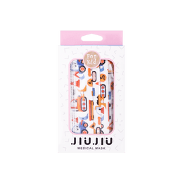 JIUJIU Kid's Medical Mask Cars, 10 pcs