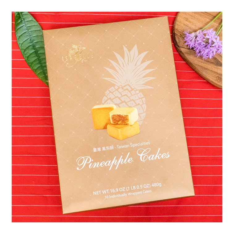 台湾ISABELLE伊莎贝尔 台湾凤梨酥 10枚入 480g 【人气伴手礼盒】【佳节好礼】 9