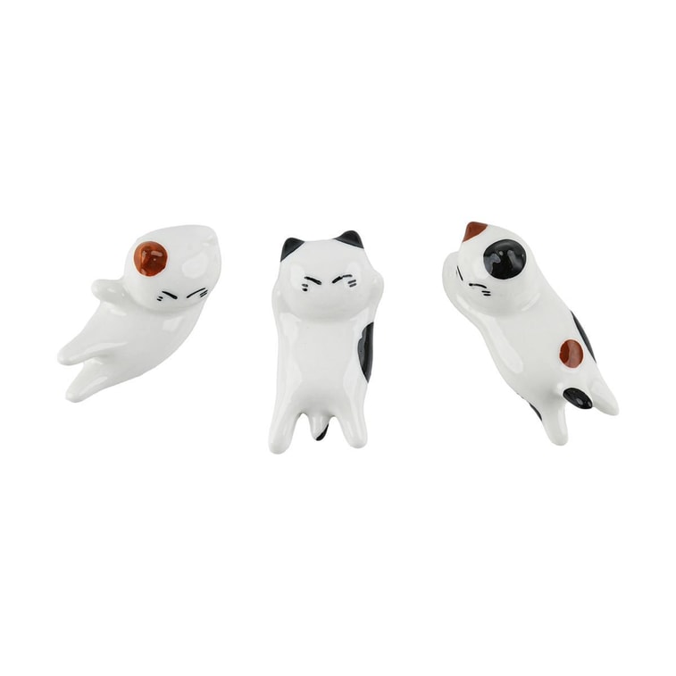 고양이 젓가락 홀더 3개 6