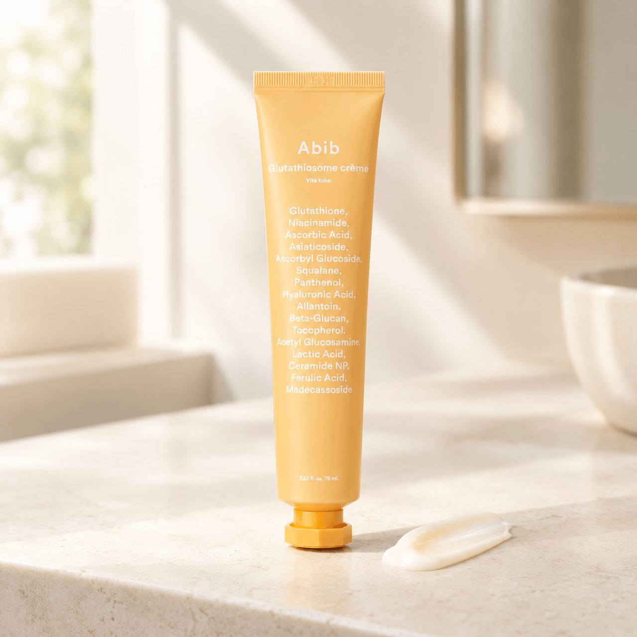 glutathione tube cream Abib Glutathiosome Creme Vita 2.54fl oz【Glutathione + Vitamin Brightening Moisture】 Brightening eye product