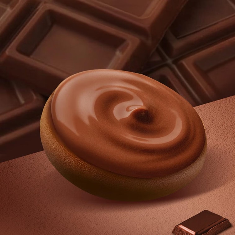 Cocoa Cake , Orange Chocolate Flavor , 6 Pieces 4.65 oz 4