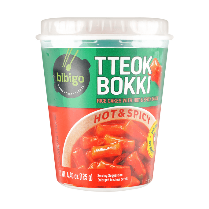 Tteokbokki Cup Hot & Spicy 125g