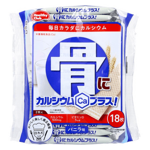 Hamada Confect Calcium Wafer for Bones [18 pieces]