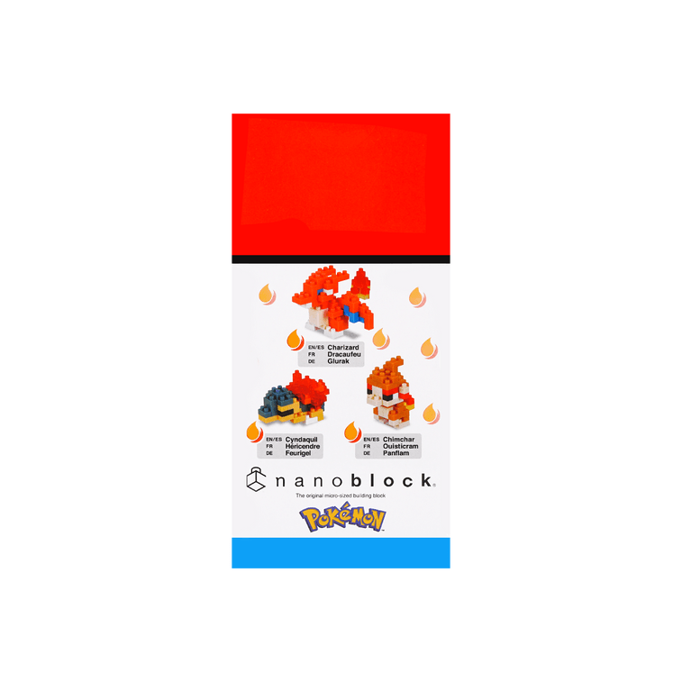 NANOBLOCK ミニナノシリーズ ポケモンタイプ ファイアセット ビルディングブロック ブラインドボックス 12