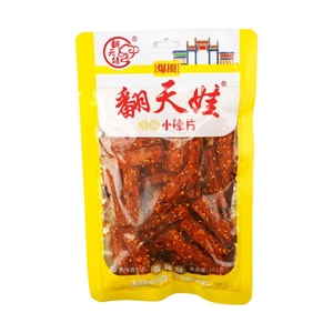 翻天娃 芝麻小辣片 辣條 香辣味 101g【懷舊點心】【湖南特產】