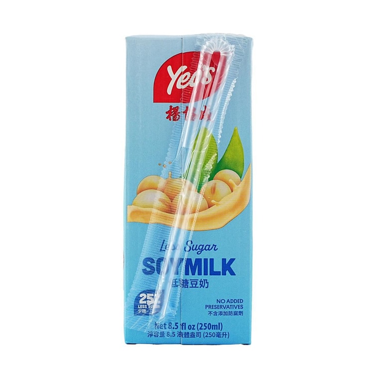 Less Sugar Soymilk Made With Canadian Soy Beans 250ml 3
