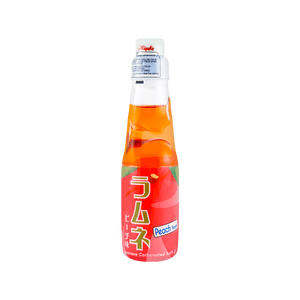 日本MIYAKO 弹珠汽水饮料 桃子味 200ml