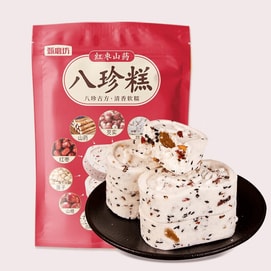  Layered Soft Red Date Chinese Yam Eight Treasures Cake  Nut Poria Sugar Free Traditional Pastry Breakfast Snack 250g