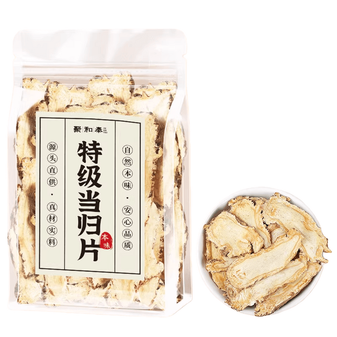 Juhe Taimin County Premium Angelica Root Slices 100g*1 Pack