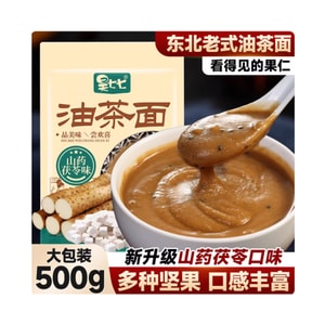 【中国直送】好奇奇 ヤムイモ ポリア 茶油麺 500g*1袋 オリジナルフレーバー
