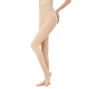 【中国直邮】 宝娜斯 压力袜显瘦神器 连裤袜天鹅绒打底裤袜 光腿肤色200D 2双