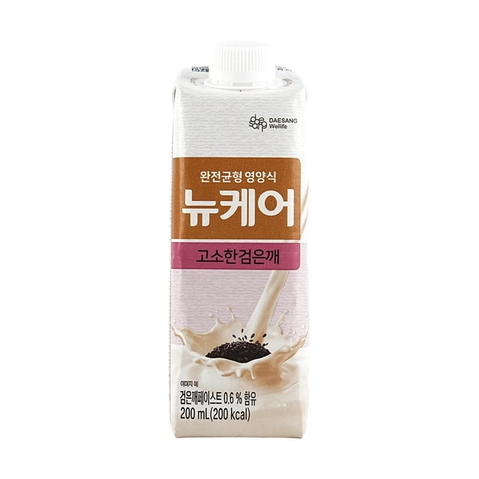 栄養ドリンク 黒ごま味 6.76液量オンス