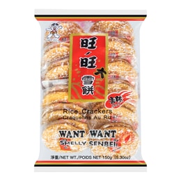 Snow Spicy Rice Crackers 150g