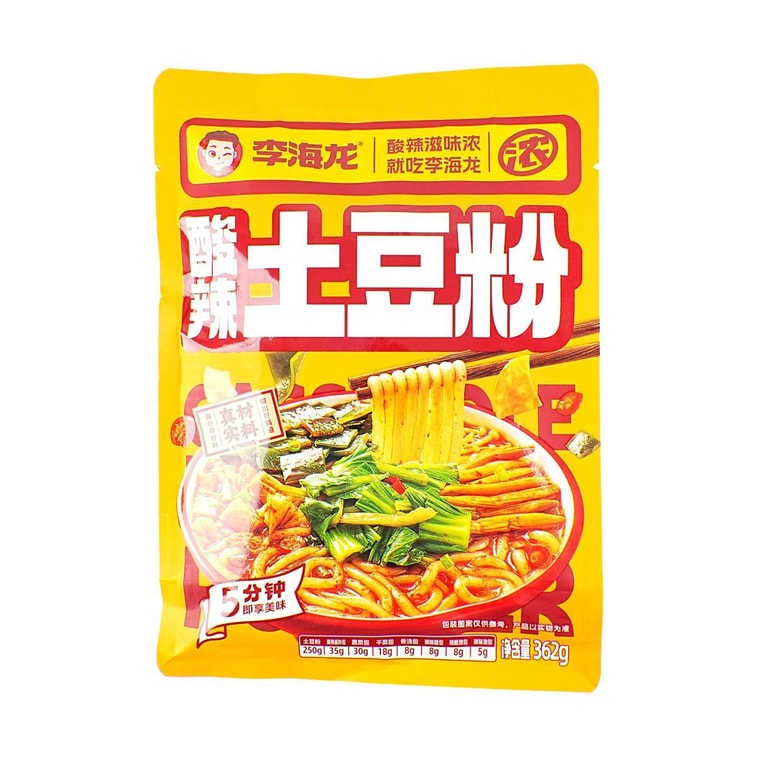 Instant Potato Starch , Sour and Spicy Flavor, 12.77 oz 3