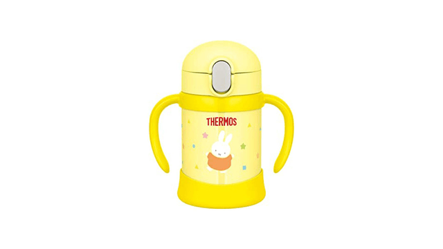 Thermos Thermos Baby Straw Mug FJL-250B yellow (Y) Miffy 250ml Yellow  (Miffy) 