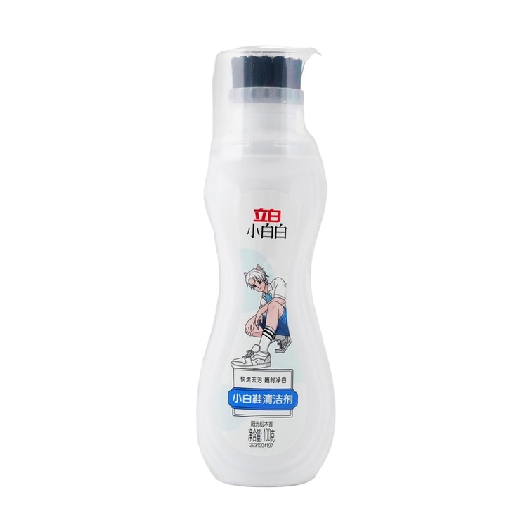 White Shoe Cleaner Quick Stain Removal Sunlight Pine Scent, 3.53 oz 4
