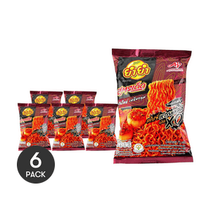 Sood-Ded タイ風スパイシーホタテXOインスタントヌードル 2.65オンス×6【6パック】【タイストリートフレーバー】