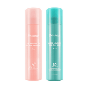 Marine Luminous Pearl + Glow Luminous Flower Sun Spray Sunscreen SPF50+ PA++++ 6.35 fl.oz.*2【Value Pack】