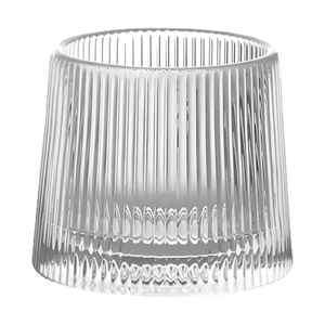 Chuan Dao Wu Whiskey Glass Vertical Stripe Tumbler 150ml