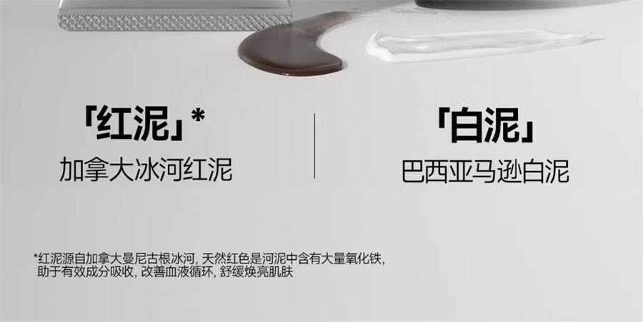 【中国直邮】 oiu 双效清润泥膜 深层清洁毛孔控油面膜 祛黑头粉刺保湿细腻肌肤水洗面膜 120g/支