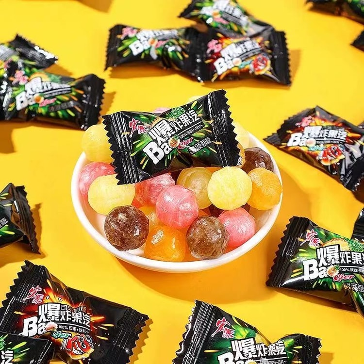 Popping Soda Candy Pineapple flavor 350g - Yami.com
