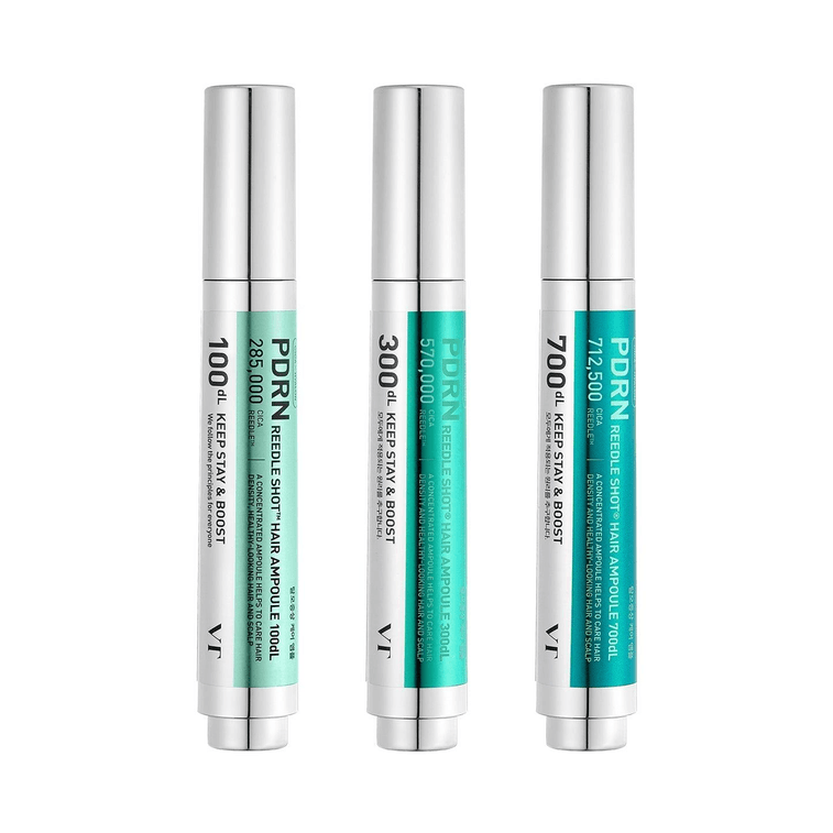 【韓國直郵】 韓國 VT 微蒂 PDRN微晶育發安瓶精華頭皮滋養護理毛孔減少脫髮 300 15ml 三日一次 7