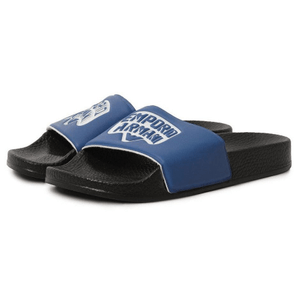  Kids Logo Flip Flops - Blue US J4