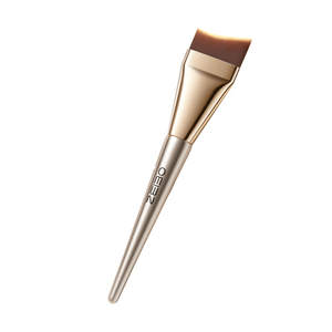 Ouyizhi Korean Foundation Brush Ultra-thin Makeup Artist Angled Crescent Newbie Concealer Foundation Liquid Makeup Brush 1 Piece