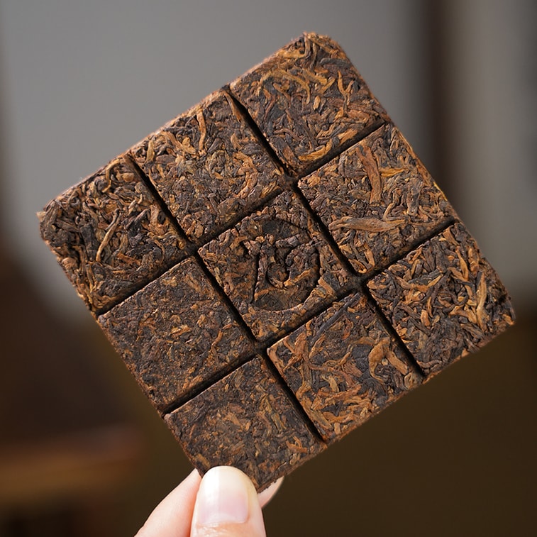  小師姐評茶 【美國現貨秒發】倚邦古樹普洱熟茶 大黑熟 2022年純料發酵 木質花香滋味醇厚 順滑如絲滿口生津 暖胃養生健康好茶 資深玩家收藏級品鑑 50克 3