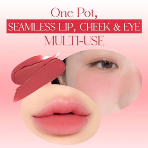 Over Blurring Pot, Lip & Cheek, 0.15 oz. #13 BLOOD RED【NETFLIX Squid Game: Limited Collaboration Edition】