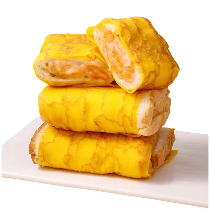 Breakfast nutritious stuffed toast popular healthy tearable packaging wholesale, delicious and tasty 50g*1packs