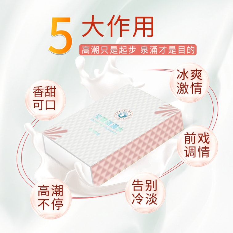 【中國直郵】交悅 注入式女性快感液 情趣用品 活力套裝 1件 4