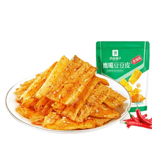 【中国直邮】 良品铺子 鹰嘴豆豆皮 网红辣皮辣片麻零食60g/袋