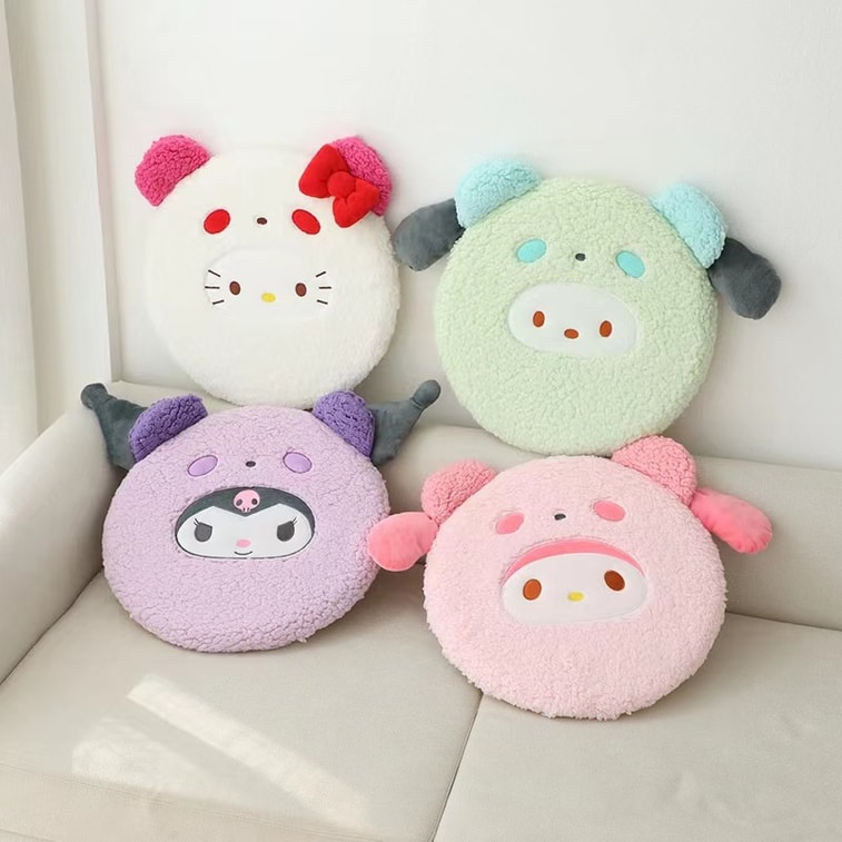 Home Memory Foam Seat Cushion Cartoon Chair Cushion Thickened Tatami Warm And Anti-slip - Pom Pom Purin 1 Pc 4