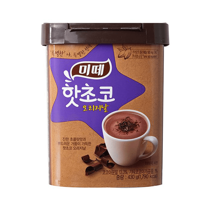 韓國 DONGSUH東西米特原味熱巧克力 430g