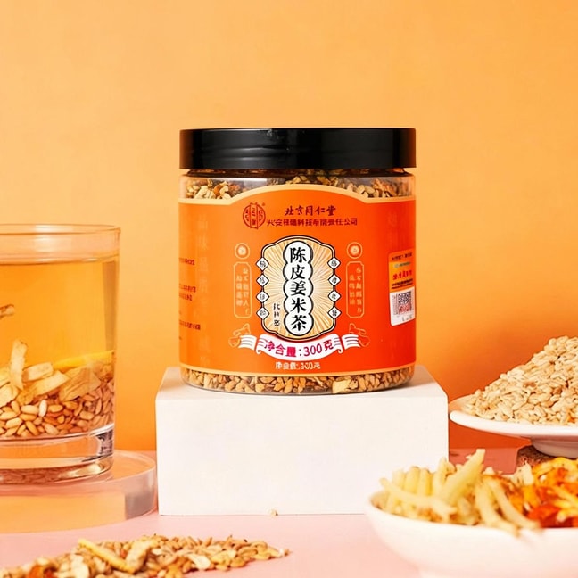 Orange Peel, Ginger, & Brown Rice Tea, 10.58 oz