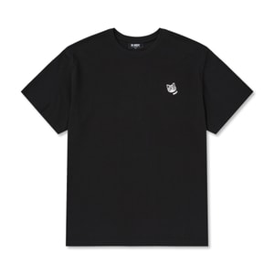 Handsome Cat Wappen Short Sleeve T-Shirt Black Xs