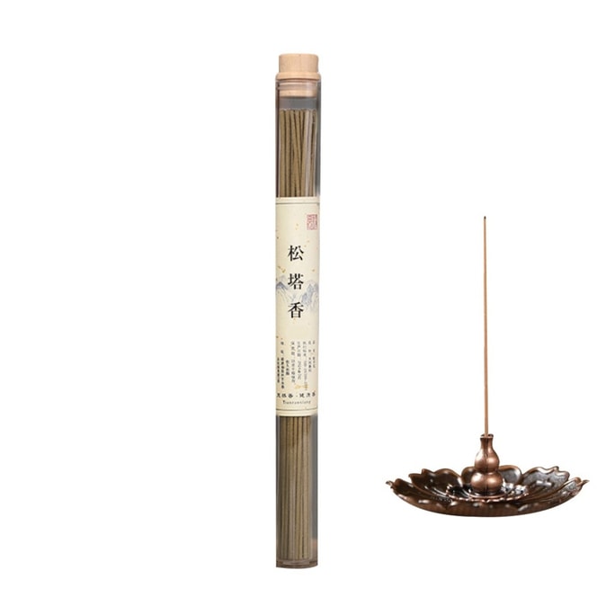 Natural Pinecone Incense Sticks20g Traditional Chinese Incense for Home Purification Wealth & Positive Energy