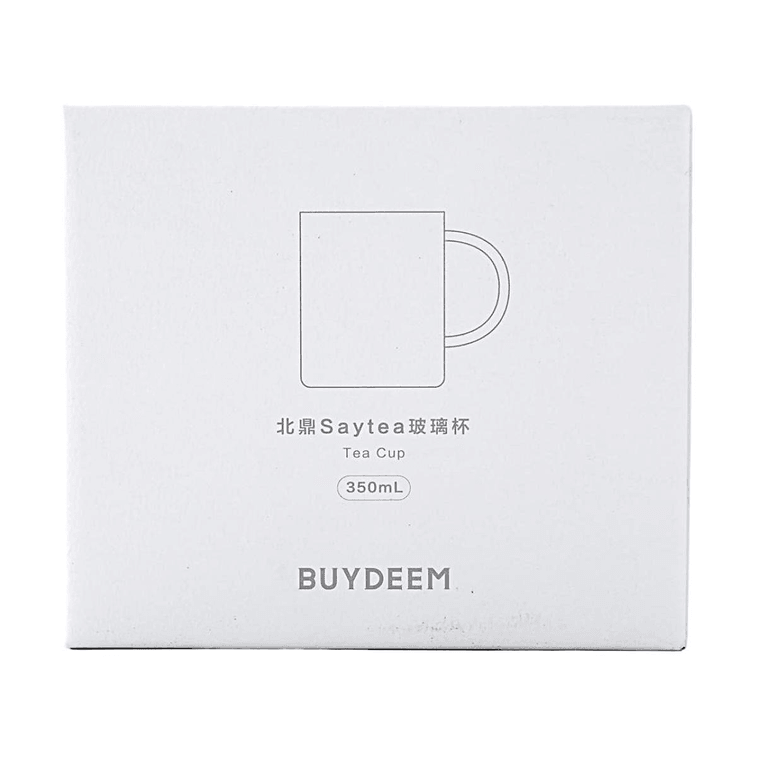 透明なSayTeaグラスカップ、11.83 oz 7