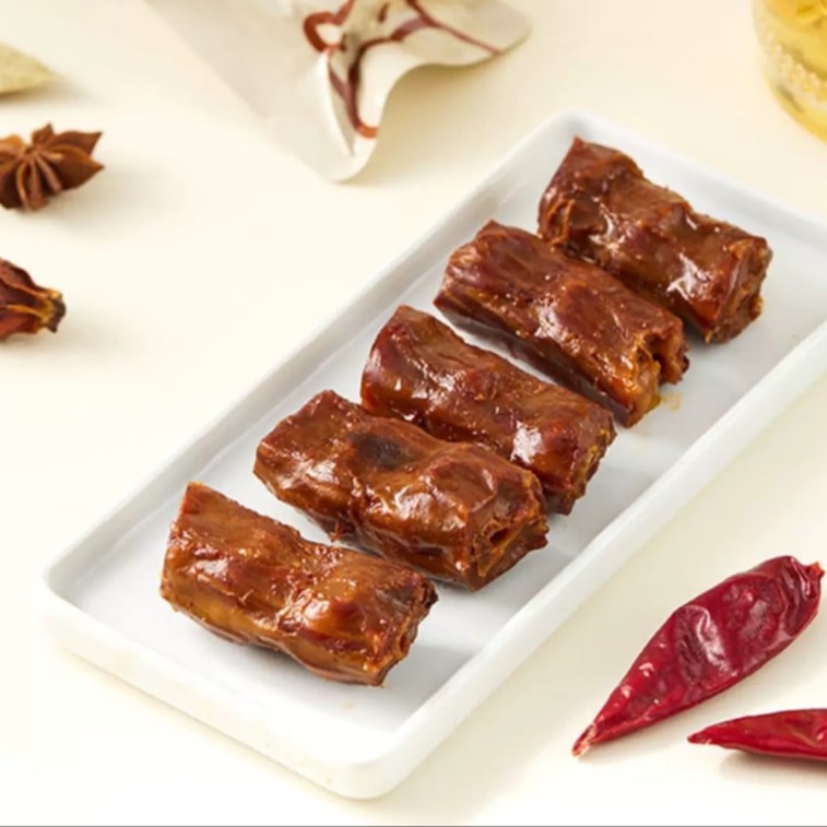 美国 好会吃 黑鸭鸭脖 甜辣味 8个独立包装 150g【盒马同款】 3