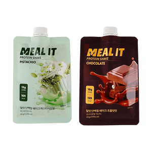 고단백 식사 대용 쉐이크 초콜릿 & 피스타치오 맛 76g 2개입