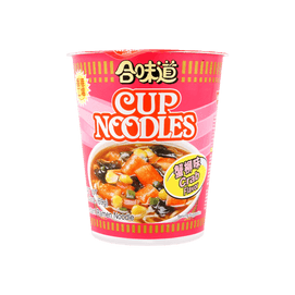 Crab Flavor Cup Ramen - Instant Seafood Noodles, 2.43oz